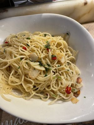 aglio e olio  at Vapiano in Dresden
