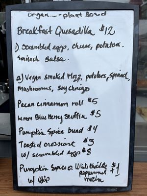 Menu   at Sirens Cafe in Westport