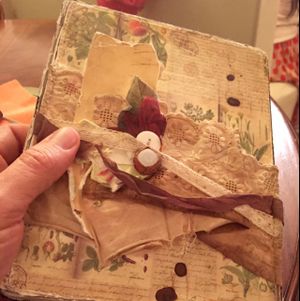 Menu. Kinda looks like the Necronomicon, but is beautifully put together.  at Prekrasnaya Zelenaya in St Petersburg