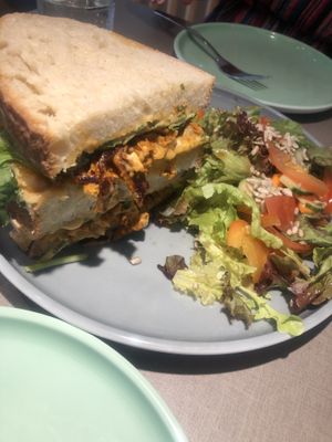 Bahn Miau Sandwich  at Katzentempel - Freiburg in Freiburg