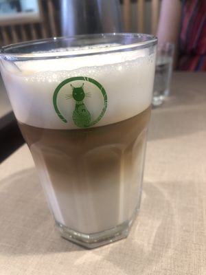 White Chocolate Latte  at Katzentempel - Freiburg in Freiburg