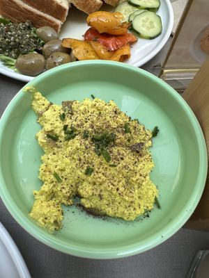 Vegan eggs  at Katzentempel - Freiburg in Freiburg