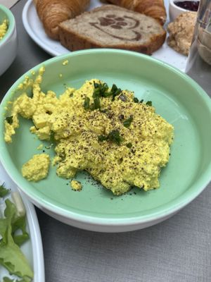 Scrambled “eggs"  at Katzentempel - Freiburg in Freiburg