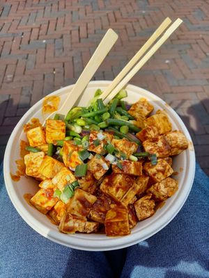 Tasty!! at Tofu Heaven in Rotterdam