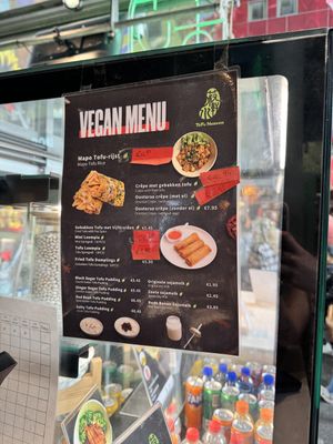 Vegan Menue   at Tofu Heaven in Rotterdam