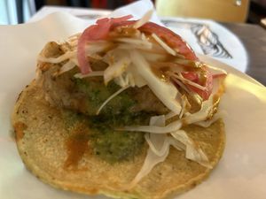 Oyster mushroom taco   at Cantina in Newcastle Upon Tyne