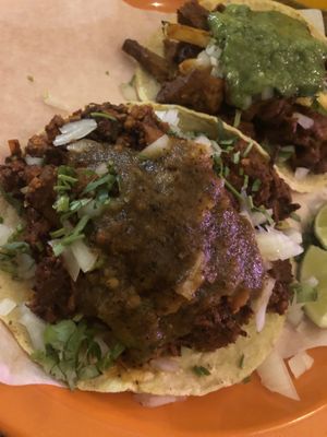 ‘Chorizo’ taco  at Cantina in Newcastle Upon Tyne