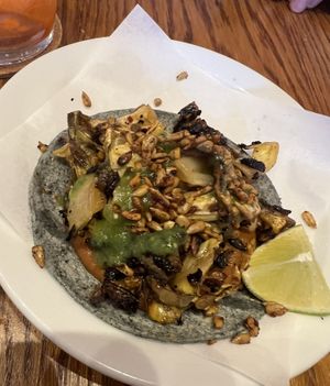 Hispi taco  at Cantina in Newcastle Upon Tyne