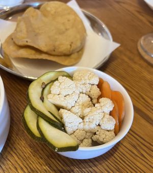 Pickles   at Cantina in Newcastle Upon Tyne