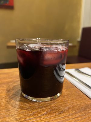 Hibiscus drink   at Cantina in Newcastle Upon Tyne