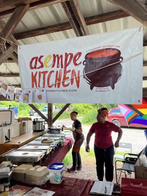   at Asempe Kitchen in Ithaca