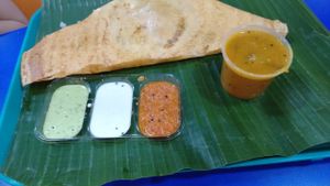 Onion dosa at Komala's Restaurant - Tanglin Mall in Central Singapore