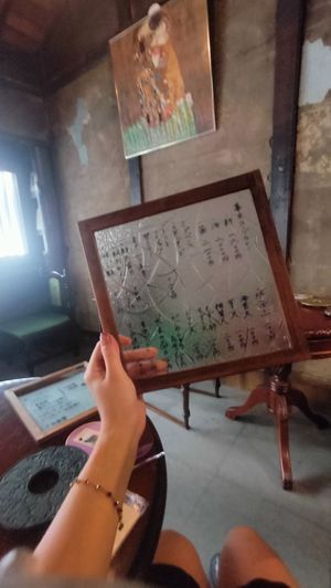 Menu at NEWORDER in Osaka