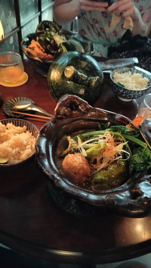 Soup curry and rice at NEWORDER in Osaka
