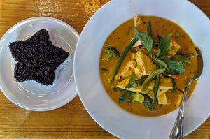 Pa Nang Curry at Dee Dee Vegan Thai in Portland