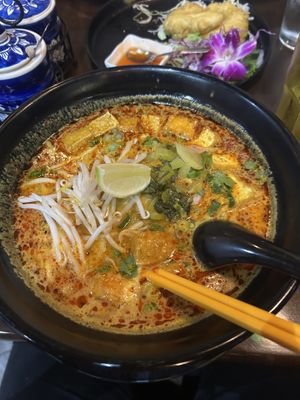Khao Soi  at Dee Dee Vegan Thai in Portland
