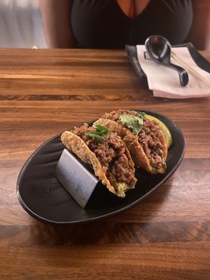 Impossible tacos  at JINYA Ramen Bar in Honolulu