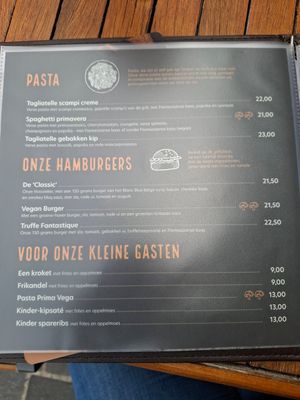 Menu june 2025. 2 broccoli means its vegan at Bistro Le Soigneur in Plombieres