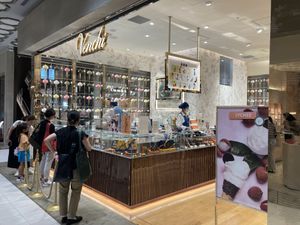 Shop front  at Venchi Ginza Store in Tokyo
