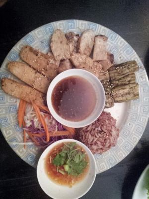 mmmmm at May Kaidee's Vegetarian Restaurant - Samsen in Bangkok