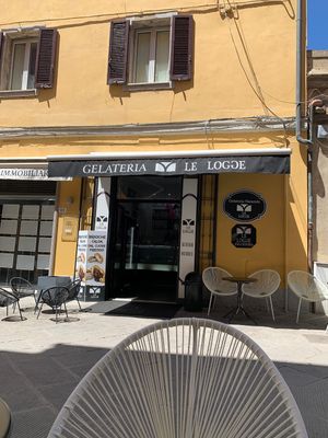   at Gelateria Le Logge in Orbetello