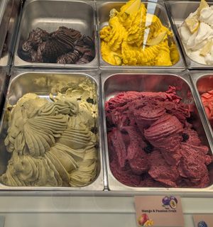 Chocolate, Mango, Pistachio, Passion Fruit at Gelateria - Ice Cream Workshop in Crete