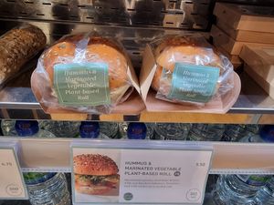 Plant-based sandwich at Soul + Grain in London