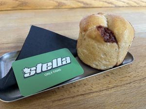 Roulé cannelle vegan 🌱   at Stella Specialty Coffee Bar in Brussels