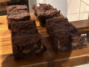 VG choc brownies   at Tiny Tiny in Newcastle Upon Tyne