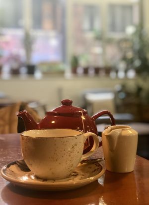 Tea  at Tiny Tiny in Newcastle Upon Tyne