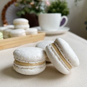 Salted caramel at Les Macarons de Lorena in Brussels