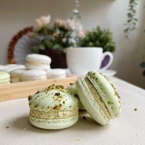 Pistachio at Les Macarons de Lorena in Brussels