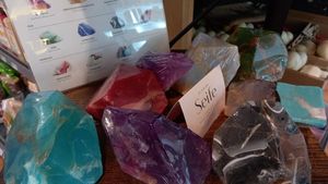 vegane, handgemachte seife at Reformhaus Engelhardt in Luebeck