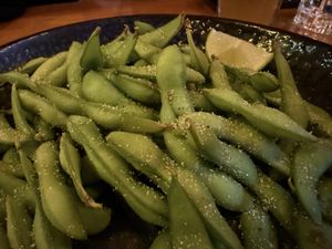 edamame  at Vinami Kitchen in Baden Baden