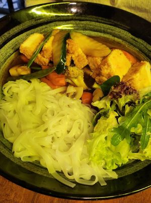 Tofu mit Umami-Sauce at Vinami Kitchen in Baden Baden