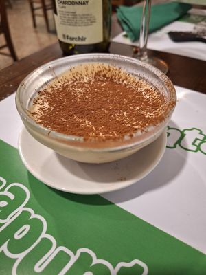 Tiramisù at La Puntarella Pazza in Rome