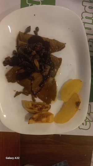 Carpaccio di Seitan, da mettersi a piangere... Grazie!! at La Puntarella Pazza in Rome