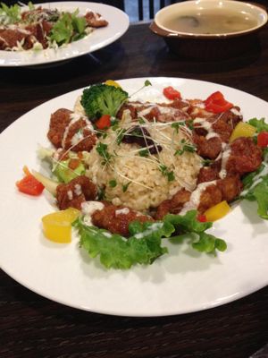 cozy at Vespera's Falafel in Tokyo