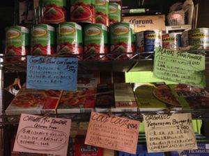 VESPERA Merch all 
vegan stuff at Vespera's Falafel in Tokyo