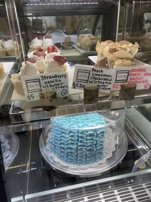 Vegan bakery items  at Purrista Cat Cafe in Erie