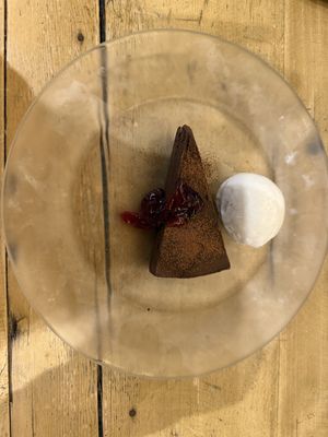 Chocolate, Vegan, Gluten Free Cake   at Love Table in Osaka