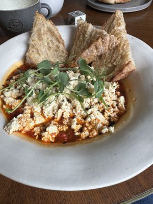 Tofu shakshuka   at Charlie's   in Sibiu