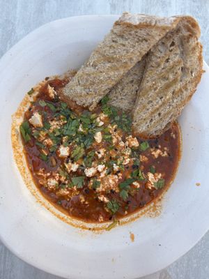 Shakshuka mit Tofu   at Charlie's   in Sibiu