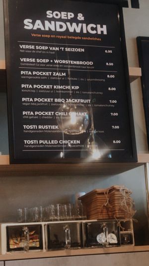 De Pita pocket jackfruit is  vegan  at HOUBEN in Eindhoven