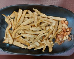 Organic Tofu Extra Firm 有機豆乾 at Five Blessings - 五福素 in Kowloon