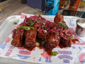 Temple of Seitan wings at BrewDog Doghouse - New St in Edinburgh