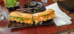 Tofu bahn mi at WonderPho in Nottingham