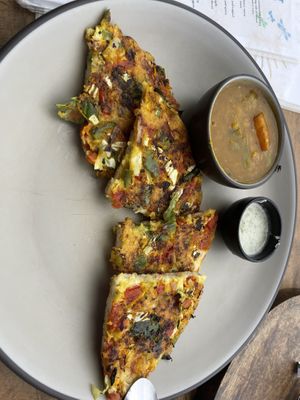 Good pancake  at Aum Cafe  in Varkala