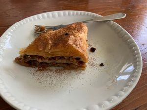 Vegan Baklava at Voula's Greek Sweets in Rochester