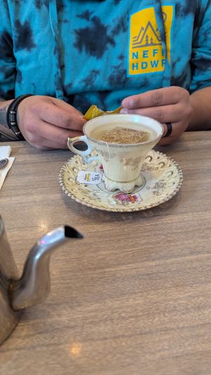 Tea at Voula's Greek Sweets in Rochester